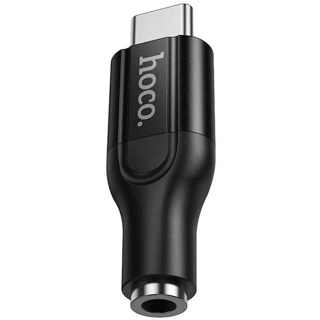 Перехідник HOCO UPA35 Mia Type-C to 3.5mm (Black)