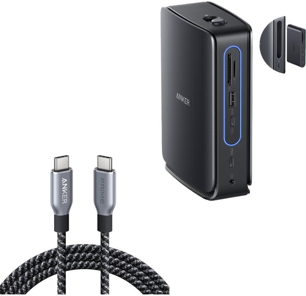 Anker Nano Docking Station 13-in-1 Triple Display (A83C3311), фото 3