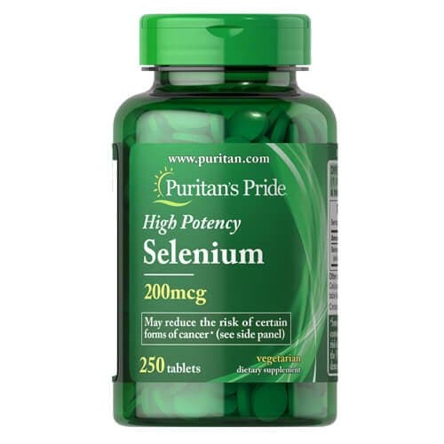 Puritan's Pride Selenium 200 mcg 250 таблеток