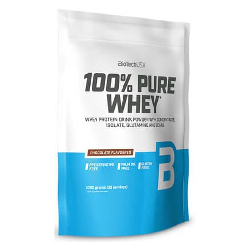 Biotech USA 100% Pure Whey 900 грам Рисове Молоко
