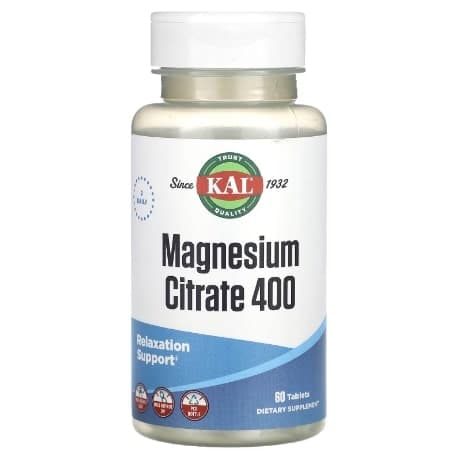 KAL Magnesium Citrate 400 mg 60 tab