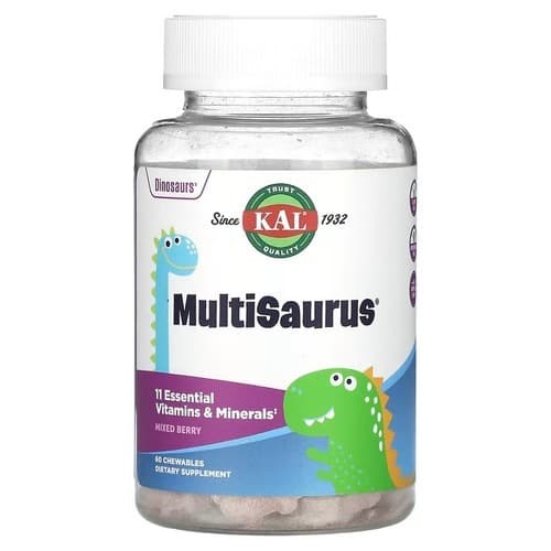 KAL MultiSaurus Mixed Berry 60 Chewables