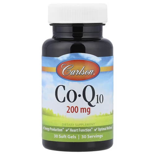 Carlson CoQ10 200 mg 30 рідких капсул