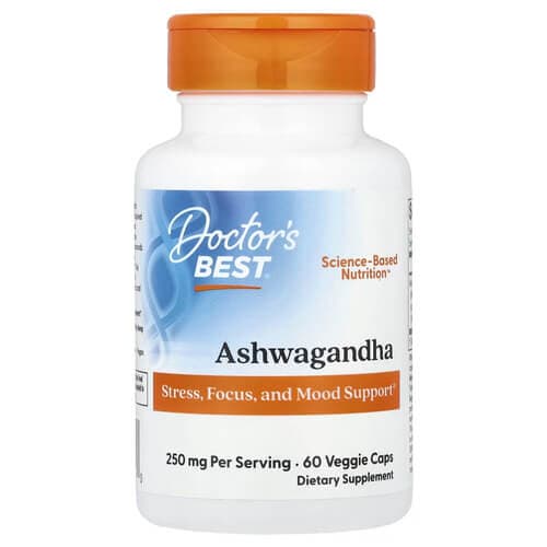Doctor's Best Ashwagandha with Sensoril 125 mg 60 Caps