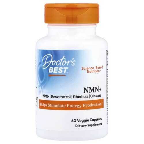 Doctor's Best NMN+ 60 рослинних капсул