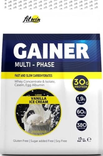 FitWin GAINER 30% 1500 g - Банановий пудинг