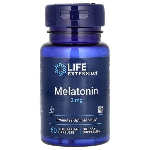 Life Extension Melatonin 3 mg 60 капсул