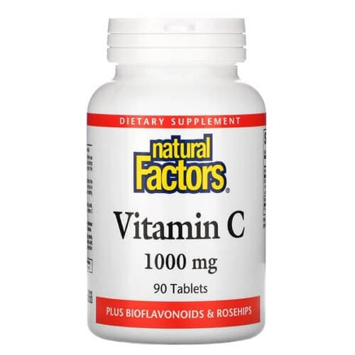Natural Factors Vitamin C 1000 mg 90 Tablets