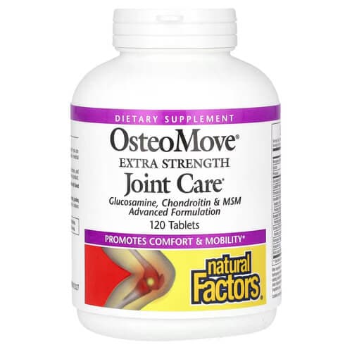 Natural Factors OsteoMove Extra Strength Joint Care 120 Tablets
