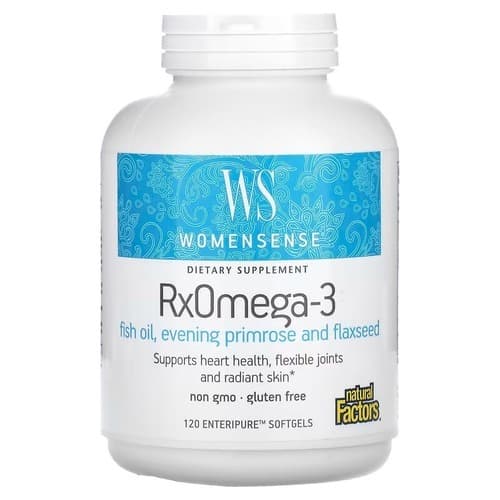 Natural Factors WomenSense RxOmega-3 120 softgels