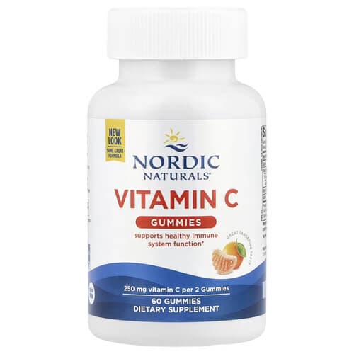 Nordic Naturals Vitamin C Gummies 250 mg 60 Gummies