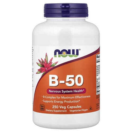 NOW B-50 250 Capsules