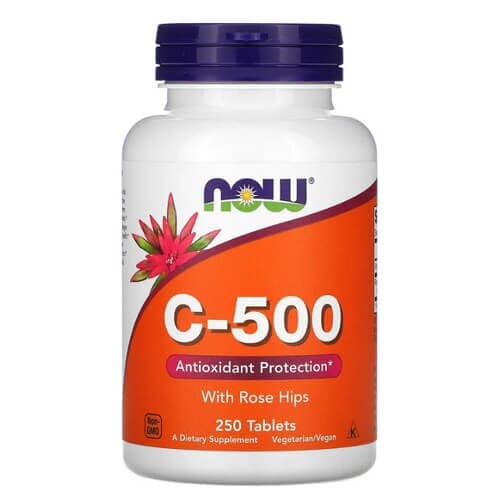 NOW Vitamin C-500 250 таблеток