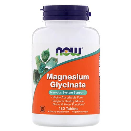 NOW Magnesium Glycinate 180 Tablets