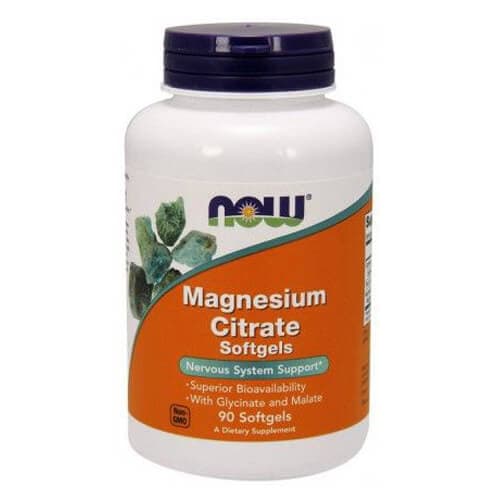 NOW Magnesium Citrate 134 mg 90 softgels