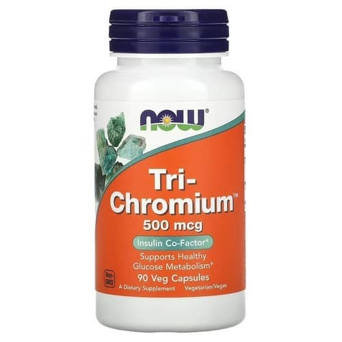 NOW Tri-Chromium 500 mcg 90 veg caps
