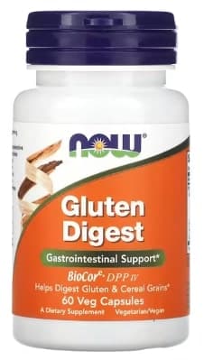NOW Gluten Digest 60 Capsules