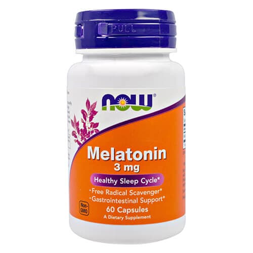 NOW Melatonin 3 mg 60 caps