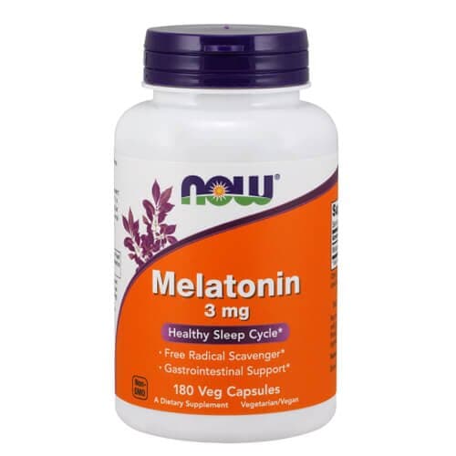 NOW Melatonin 3 mg 180 caps