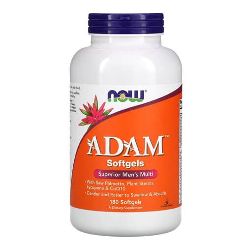 NOW ADAM Superior Men's Multi 180 Softgels