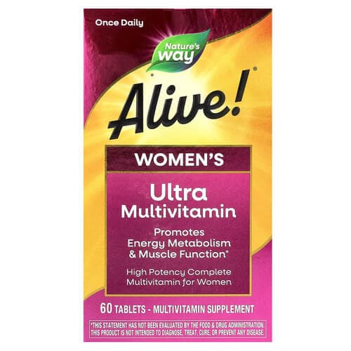Nature's Way Alive! Women's Ultra Potency Complete Multivitamin 60 Tablets