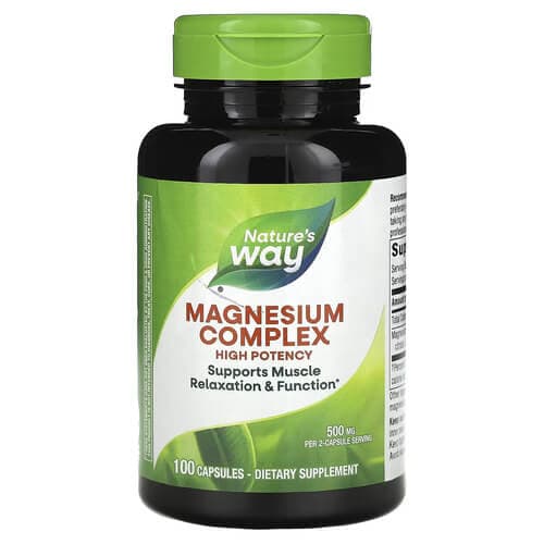 Nature's Way Magnesium Complex 500 mg 100 капсул