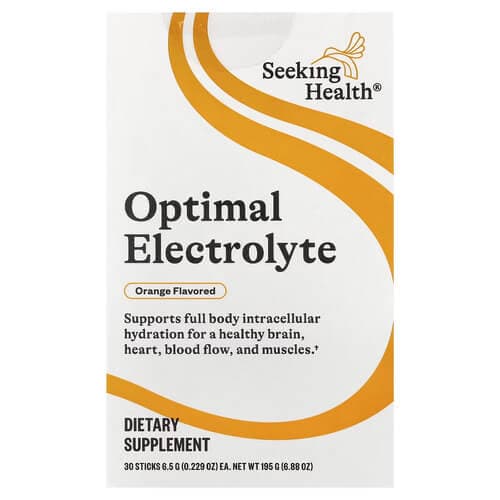 Seeking Health Optimal Electrolyte Orange 30 Sticks