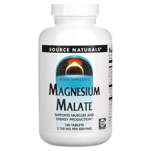 Source Naturals Magnesium Malate 180 tab