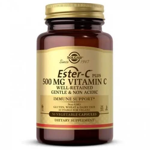 Solgar Ester-C Plus Vitamin C 500 mg 50 caps