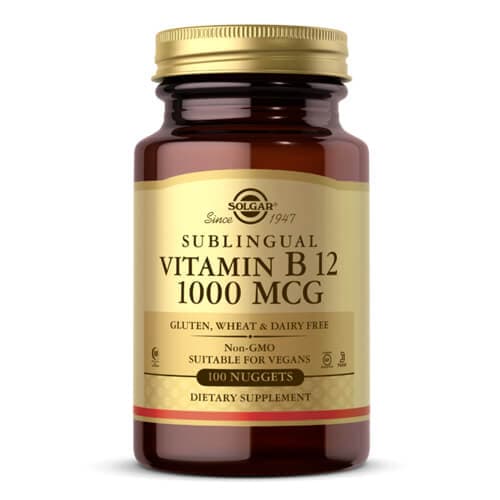 Solgar Sublingual Vitamin B12 1000 mcg 100 таблеток