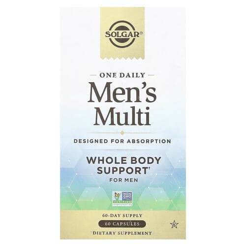 Solgar One Daily Men's Multi 60 капсул