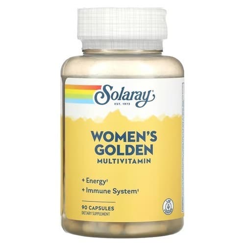 Solaray Women's Golden Multivitamin 90 Capsules