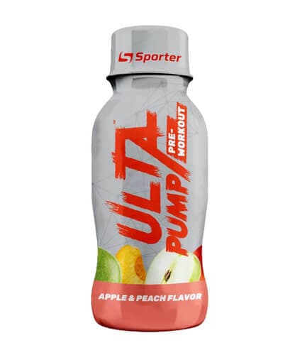 Sporter Ulta Pump Pre-Workout 100 ml - Apple-Peach