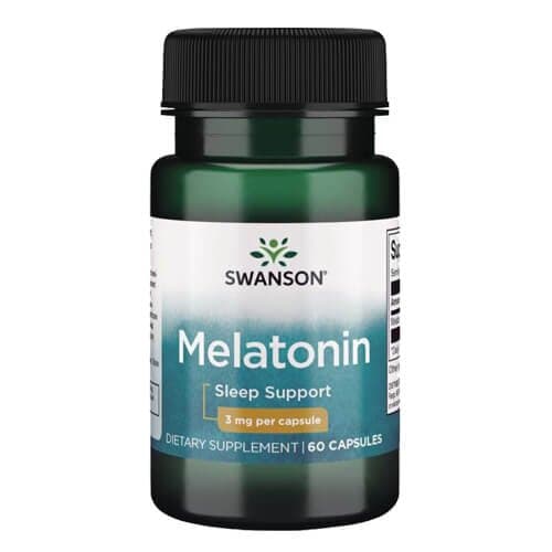 Swanson Melatonin 3 mg 60 caps