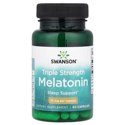 Swanson Melatonin 10 mg 60 caps