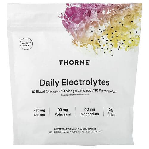 Thorne Daily Electrolytes 30 Stick Packs  (4.37 g)