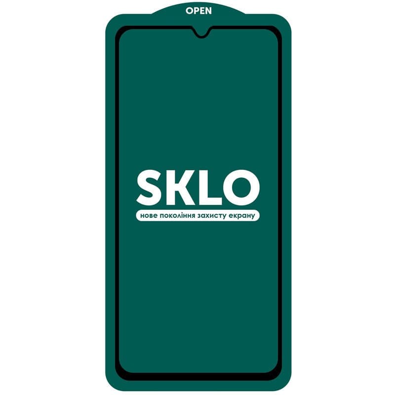 Захисне скло SKLO 5D (тех.пак) для Samsung Galaxy S24 / S25 Black