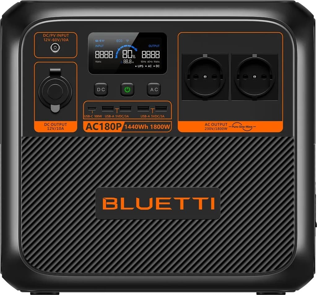 Зарядна станція BLUETTI AC180P