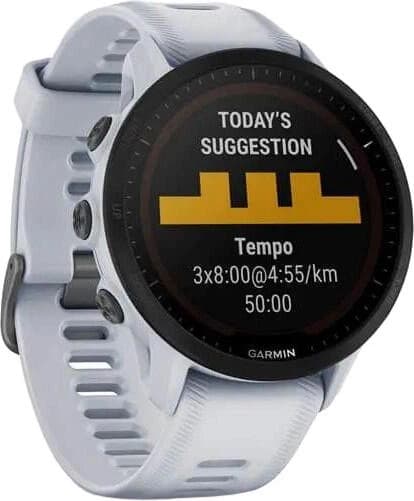 Π‘ΠΌΠ°ΡΡ-Π³ΠΎΠ΄ΠΈΠ½Π½ΠΈΠΊ Garmin Forerunner 955 Whitestone (010-02638-11/31/J1)