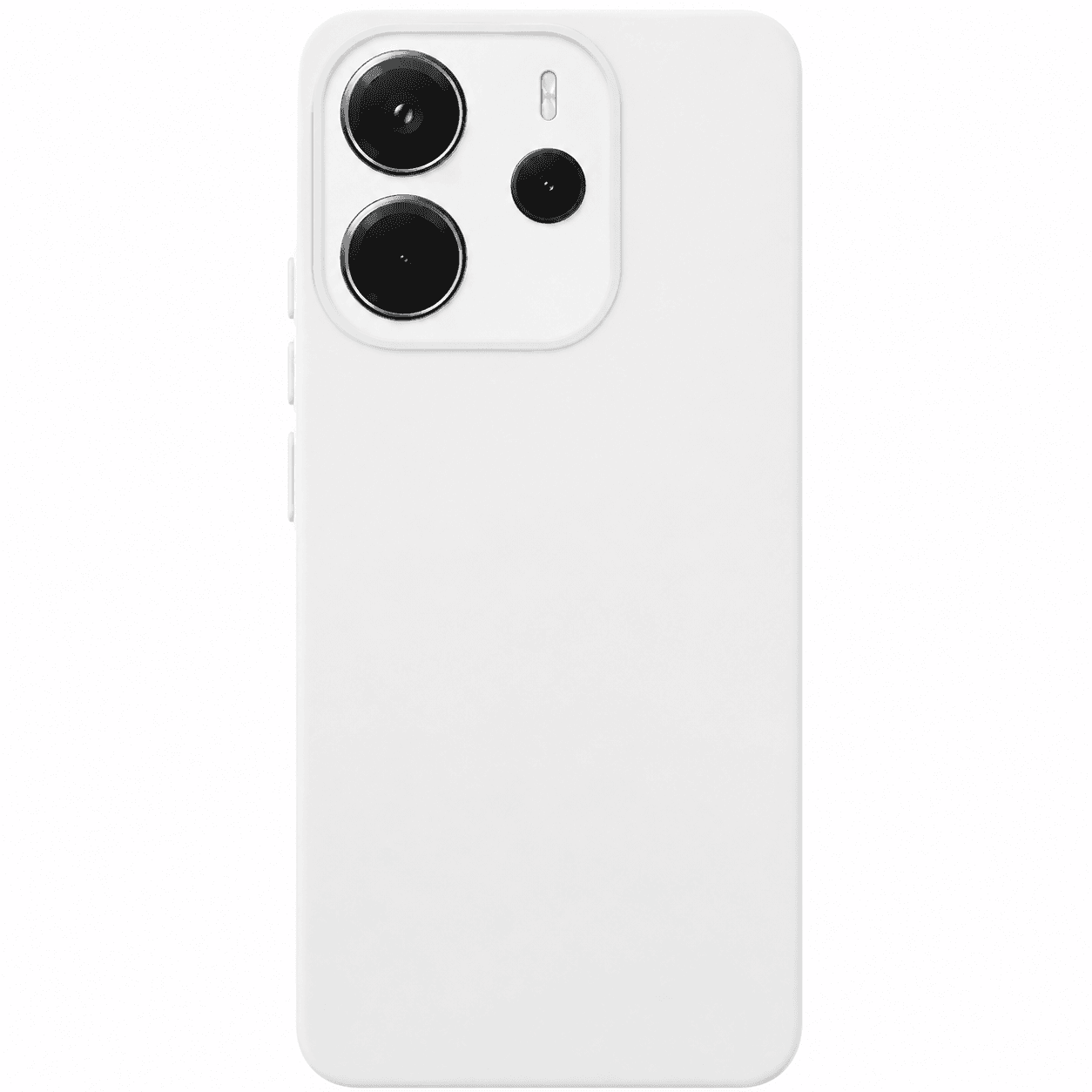 Чохол Silicone Case Ummi Full Camera для Xiaomi Redmi Note 14 Pro 4G/5G White