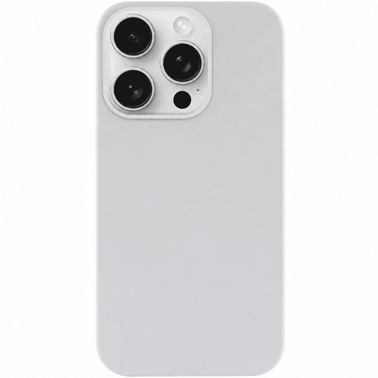 Чохол Silicone Case with MagSave для Apple iPhone 17 Pro (6.3") White