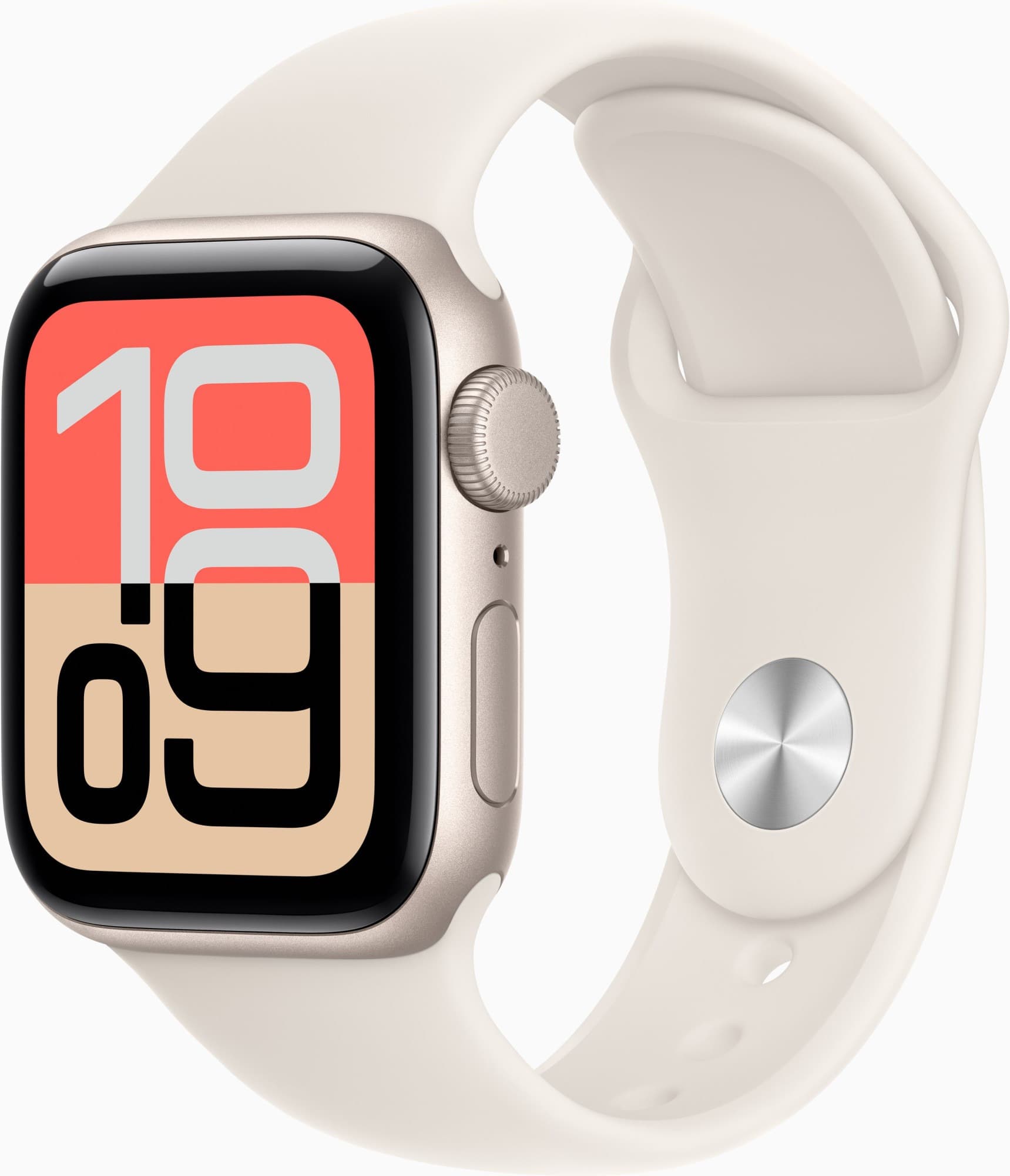 Смарт-годинник Apple Watch SE 3 GPS 40mm Starlight Alu. Case w. Starlight S. Band - M/L (MEH54)