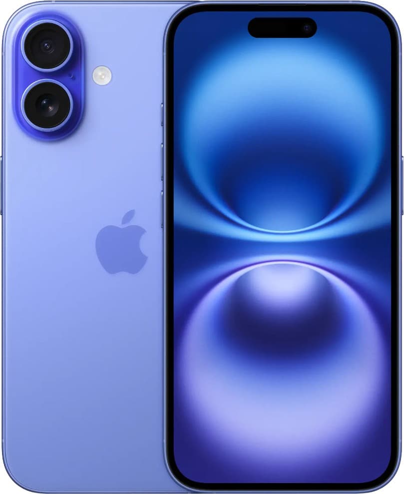 Смартфон Apple iPhone 16 128GB Ultramarine (MYEC3)