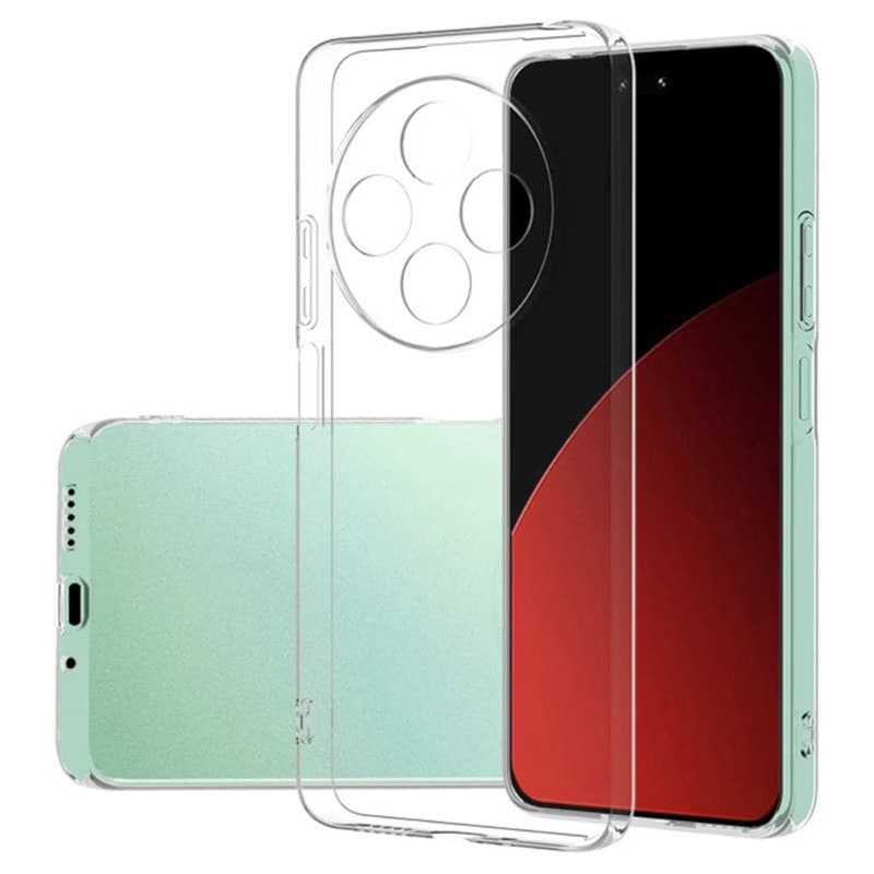 Чохол TPU Epic 1,5mm Full Camera для Xiaomi Redmi 14C / Poco C75 Transparent
