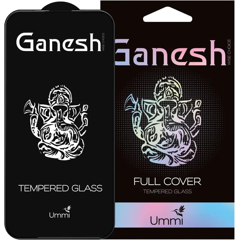Захисне скло Ummi Ganesh (Full Cover) для Apple iPhone 17 Air (6.5") Black