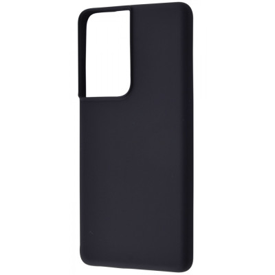Чохол силіконовий WAVE Colorful  Silicone Case Samsung Galaxy S21 Ultra Black