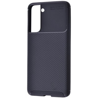 Чохол силіконовий Ultimate Experience Carbon (TPU) Samsung Galaxy S21 Ultra Black