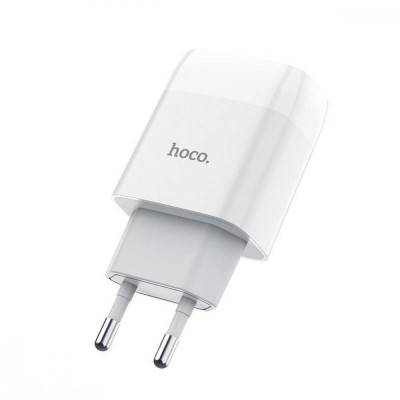 Мережевий зарядний пристрій Hoco C73A Glorious 2USB 2.4A White