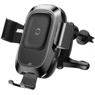 Автотримач Baseus Wireless Charger Smart Vehicle Bracket Holder Black