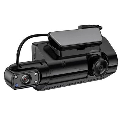 Відеореєстратор Hoco DI07 Dual Camera Driving Recorder Black
